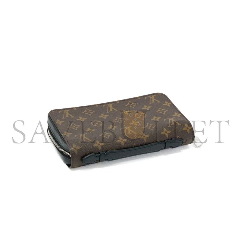 LOUIS VUITTON MONOGRAM MACASSAR CANVAS ZIPPY XL WALLET N41503 (22*13.5*4cm) 